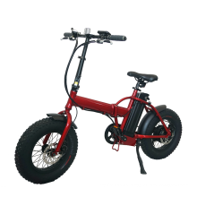 2021 changzhou High Power Folding Fat Tire Bicycle Electric Mountain Bike 20Inch